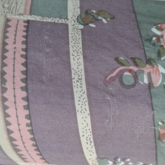 80s Stunt Silky Pink Blouse -L - Picture 7 of 9